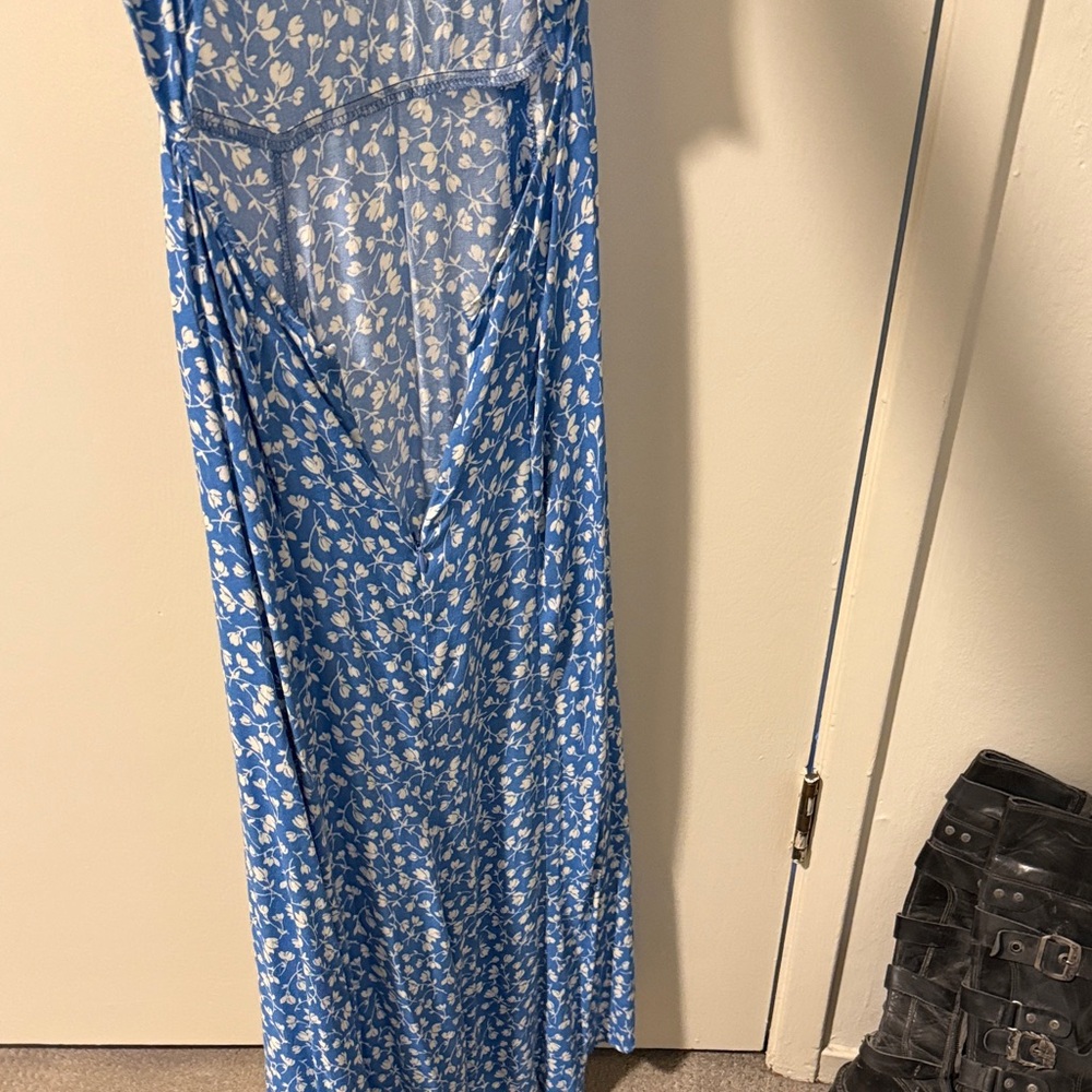 Reformation Gavin Blue Floral Women's Dress - Picture 4 of 4